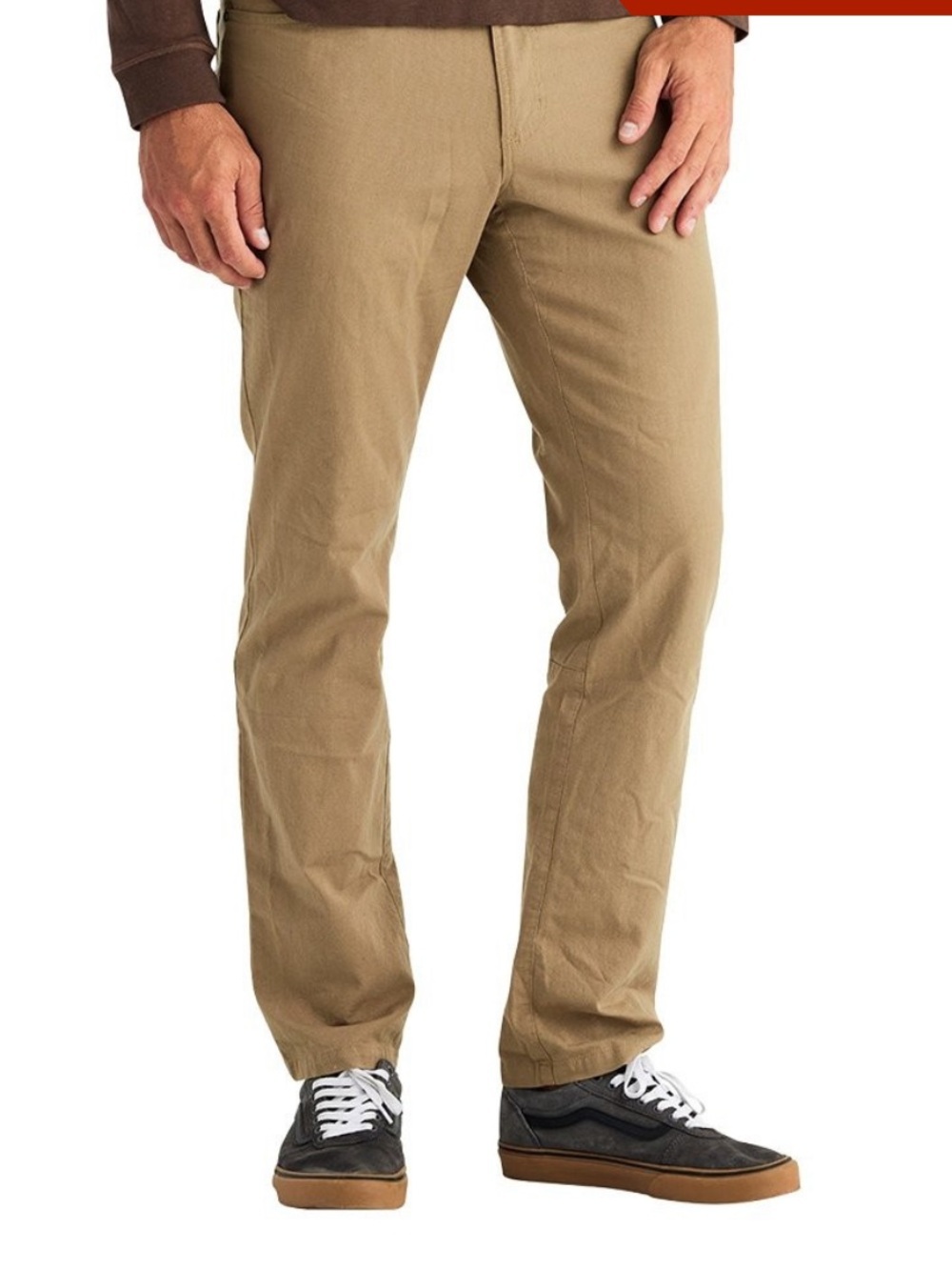 NWT Free Fly Apparel Timber Tan Canvas Stretch 5-pocket Pant 34X34
